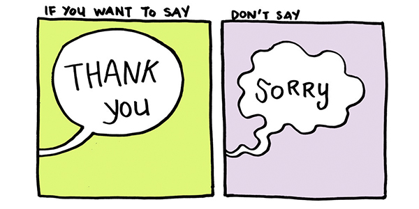 Thoughts About Saying Sorry and Thank You in Speech Therapy