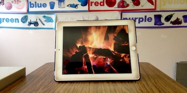 Having a Fireplace in Speech Therapy Is a Red Hot Good Idea