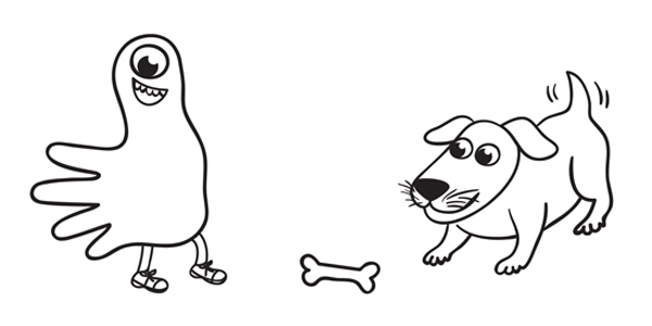 Five Thumb Monsters and a Dog in Speech Therapy [Free Download]