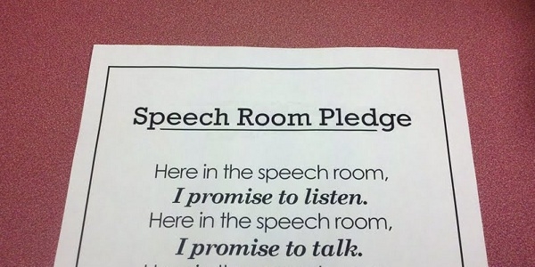Do You Say a Speech Room Pledge During Speech Therapy? [Free Download]