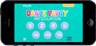 Dance Party Articulation on iPhone