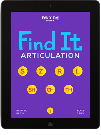 Find It Articulation on iPad
